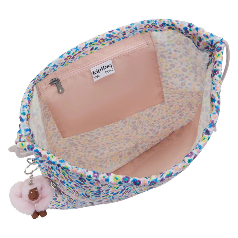 Load image into Gallery viewer, Kipling supertaboo gymtas - digi flower print
