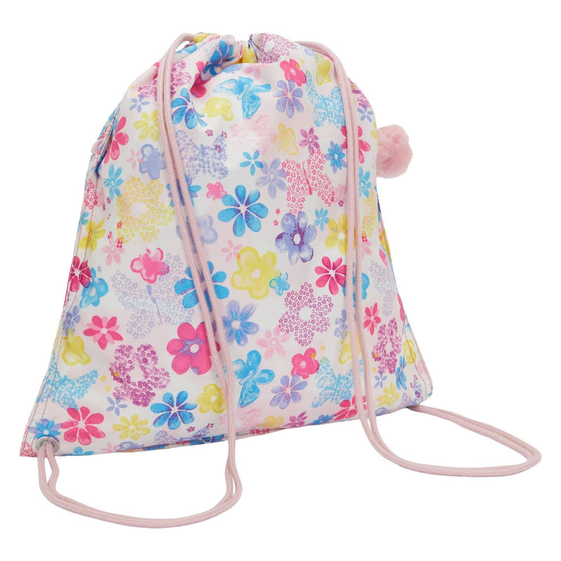 Load image into Gallery viewer, Kipling supertaboo gymtas - flower stamp