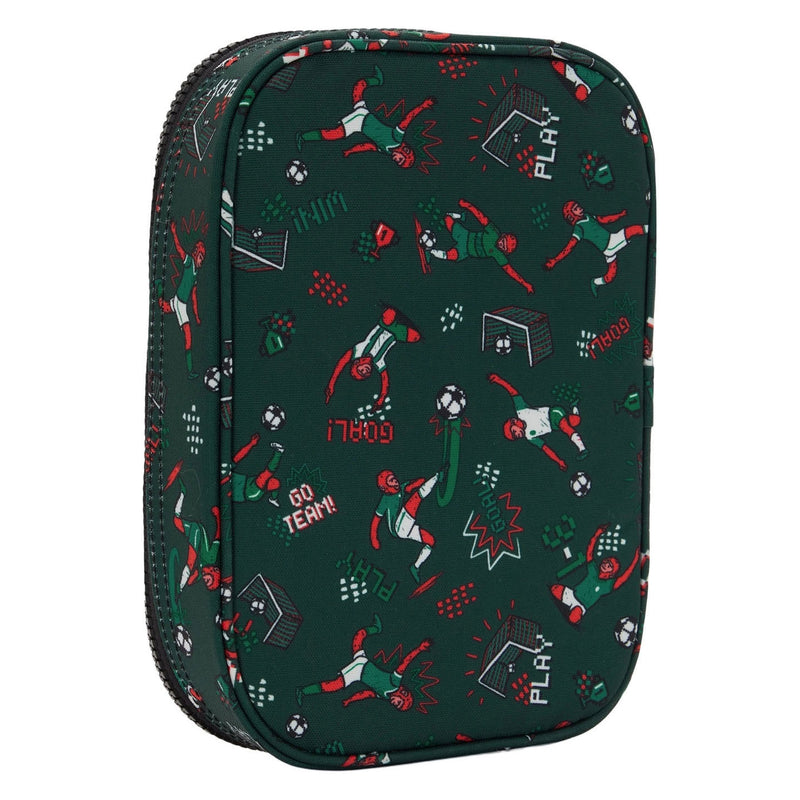 Load image into Gallery viewer, Kipling 100 pens etui - soccer print