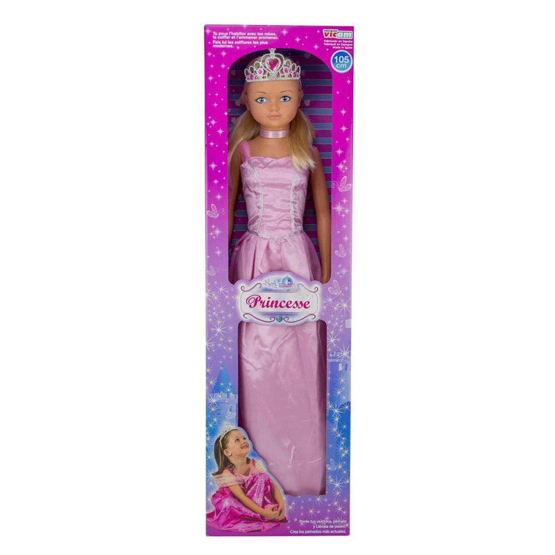 Afbeelding laden in galerijviewer, Xl prinsessenpop 105 cm
