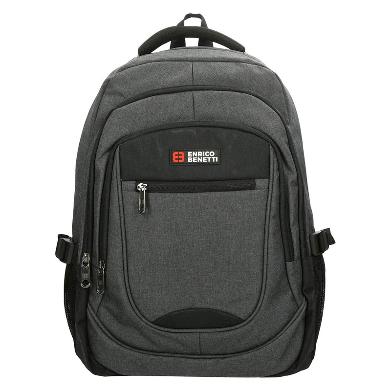 Load image into Gallery viewer, Enrico benetti rugzak hamburg grijs - laptop 17 inch