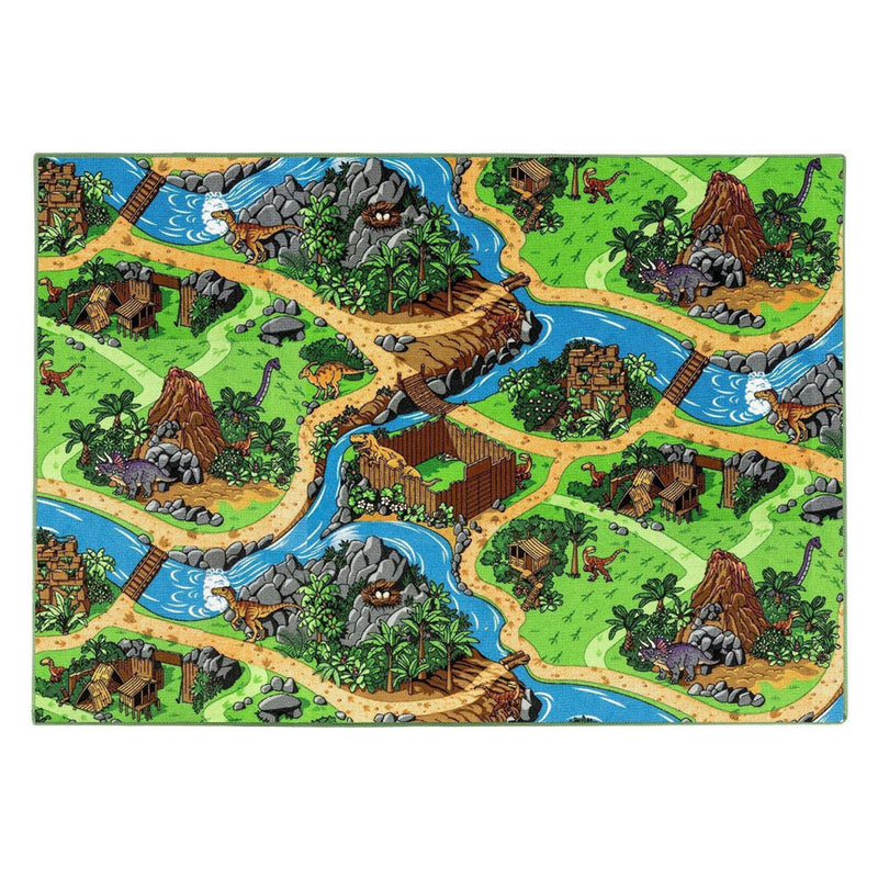 Load image into Gallery viewer, Dino world speelkleed - 140x200cm