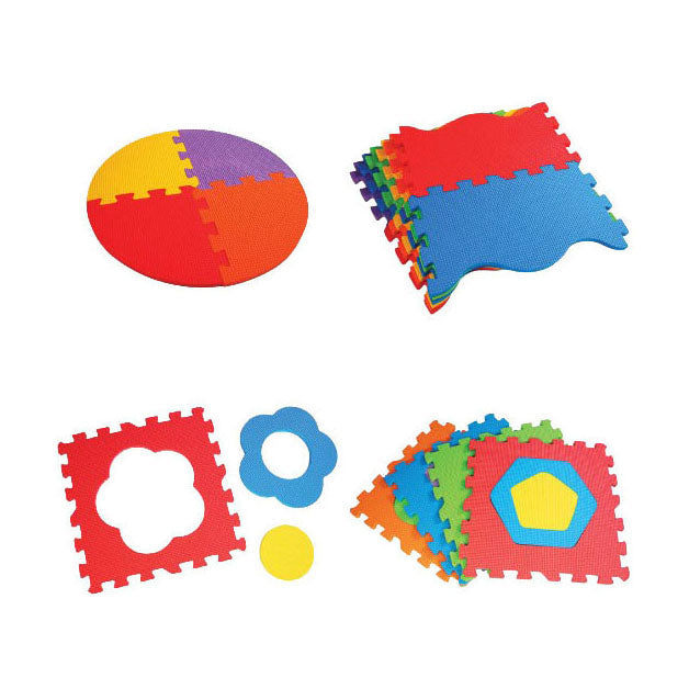 Load image into Gallery viewer, Foamtegels met rand en 40 ballen
