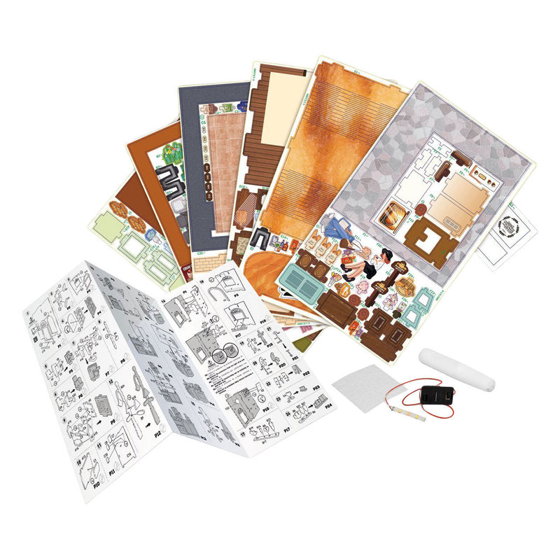 Load image into Gallery viewer, Buki france houten bouwpakket diorama bakkerij - 179dlg.