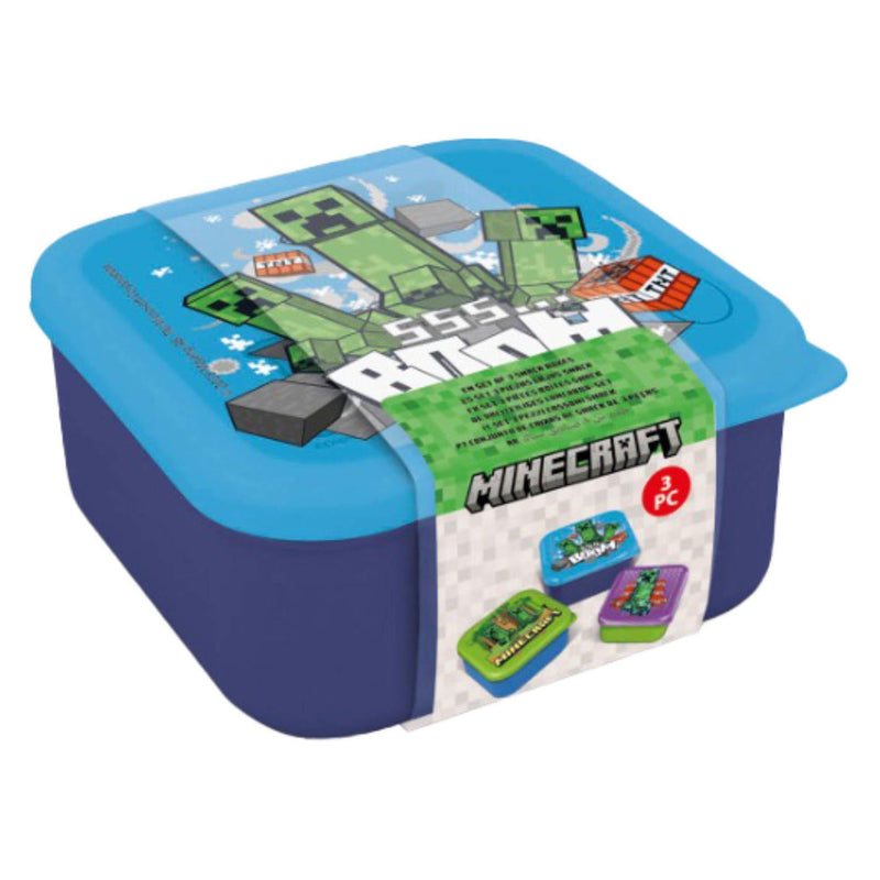 Load image into Gallery viewer, Minecraft snackboxen 3-in-1