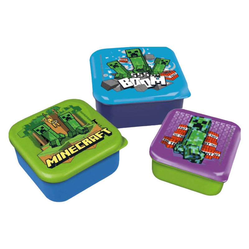 Load image into Gallery viewer, Minecraft snackboxen 3-in-1