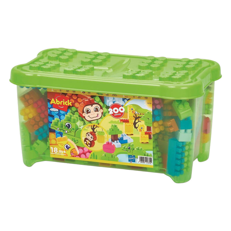 Load image into Gallery viewer, Ecoiffier abrick kist bouwblokken jungle - 200st.
