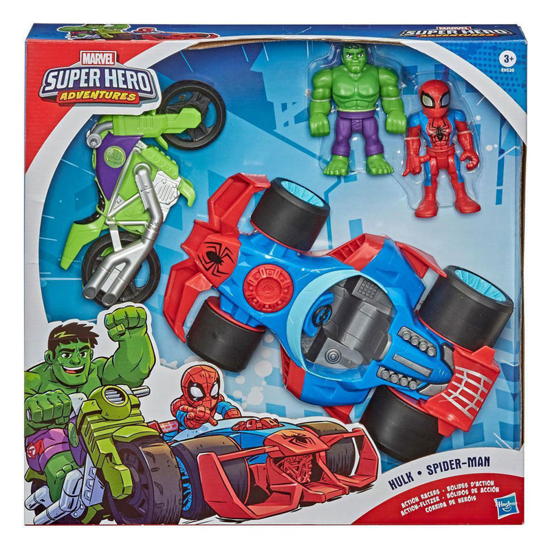 Load image into Gallery viewer, Hasbro super hero adventures action racers - 2 race auto's