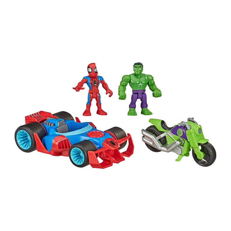 Load image into Gallery viewer, Hasbro super hero adventures action racers - 2 race auto's