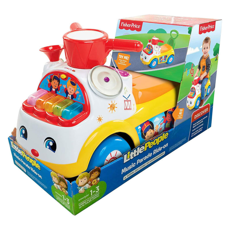 Load image into Gallery viewer, Mattel fisher price little people music parade loopauto