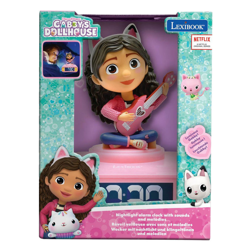 Load image into Gallery viewer, Lexibook gabby’s dollhouse nachtlampje wekker met geluiden