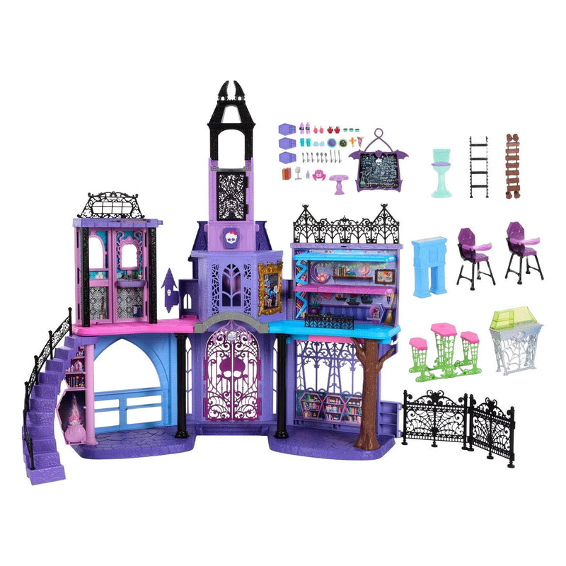 Load image into Gallery viewer, Mattel haunted high school poppenhuis - 35dlg.