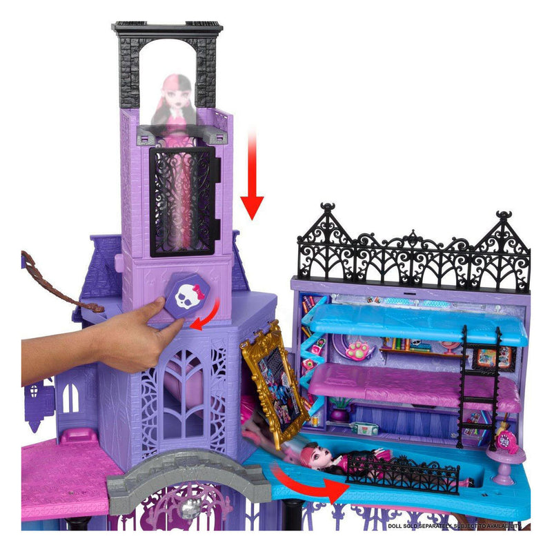 Load image into Gallery viewer, Mattel haunted high school poppenhuis - 35dlg.