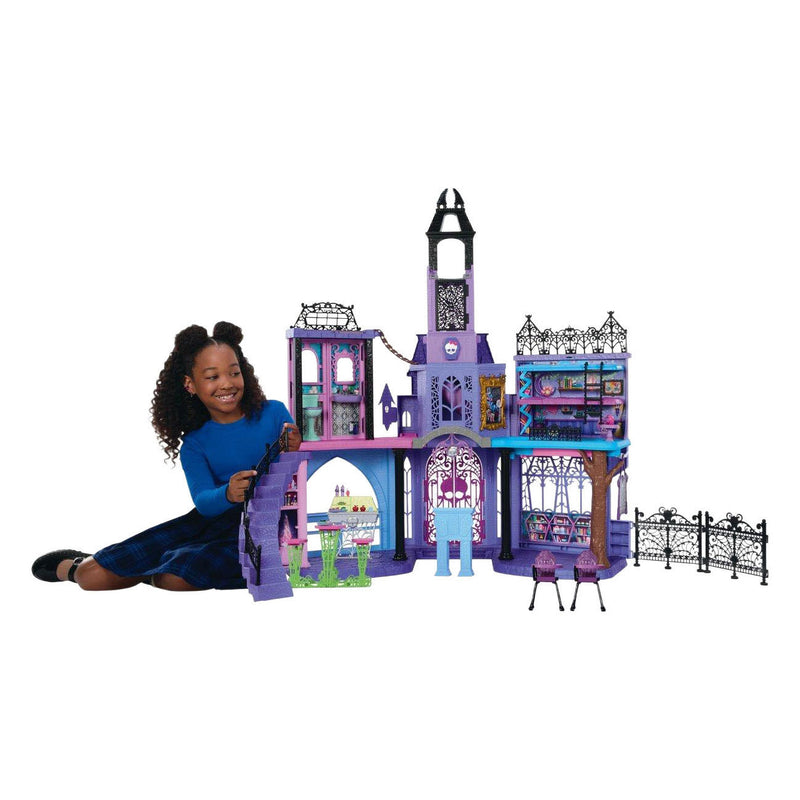 Load image into Gallery viewer, Mattel haunted high school poppenhuis - 35dlg.