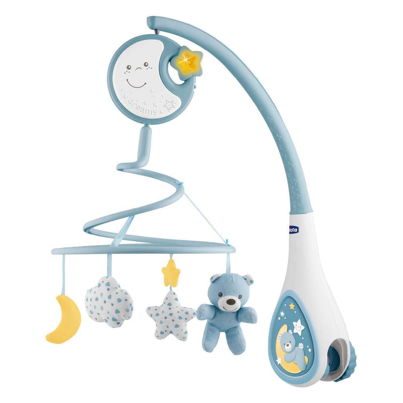 Load image into Gallery viewer, Next2dreams 3-in-1 muziekmobiel - blauw