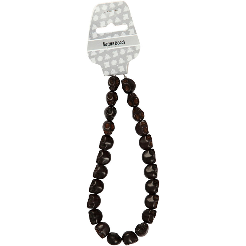 Afbeelding laden in galerijviewer, Https: www.cchobby.nl howlite-d-12-mm-gatgrootte-1-5-mm-zwart-32-stuk-1-doos