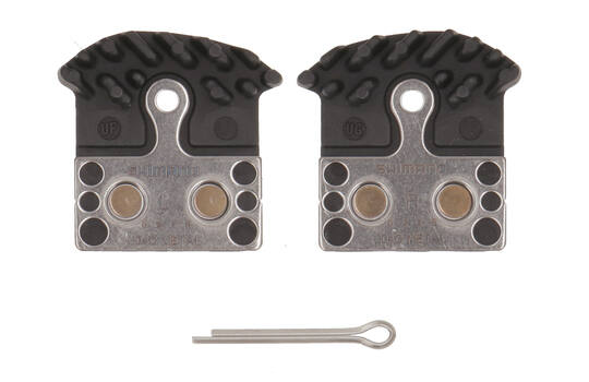 Afbeelding laden in galerijviewer, Shimano schijfremblokken j04c disc br.pad shim.j04c metal pair