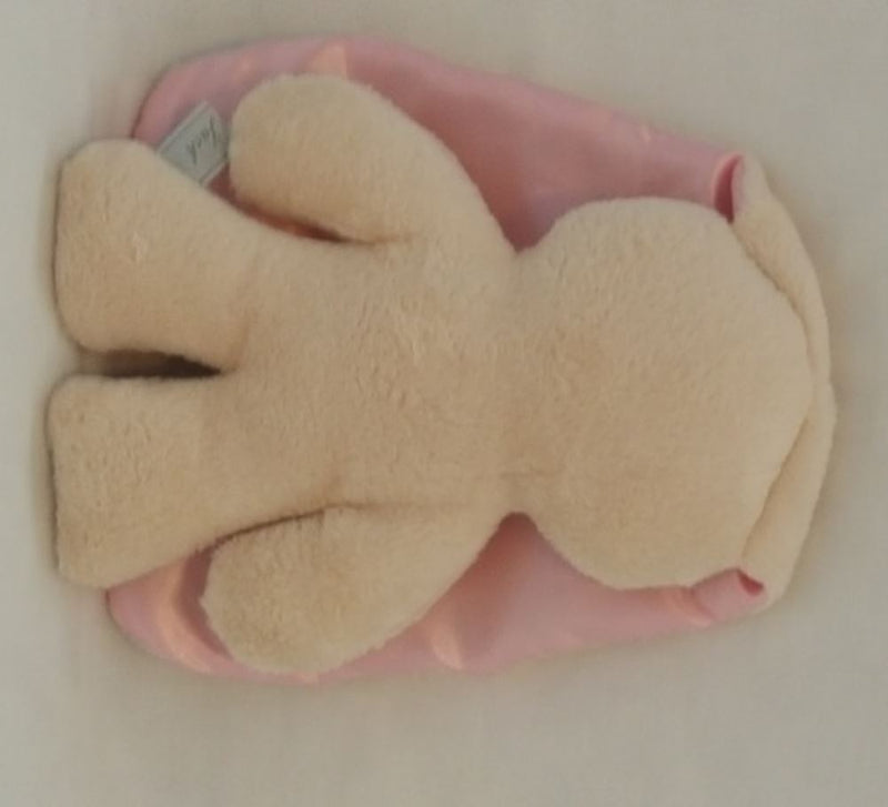 Load image into Gallery viewer, Snuggle bunny beige met roze oren. 26 cm