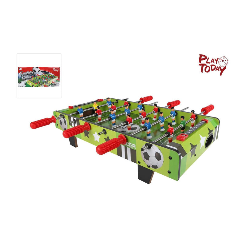 Afbeelding laden in galerijviewer, Play today voetbaltafel 9 tegen 9 met 2 ballen 59,5x30,5x13,5cm
