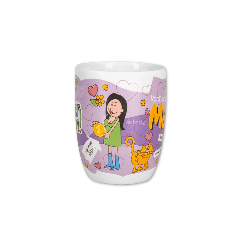 Afbeelding laden in galerijviewer, Paperdreams cartoonmok - mama 2 - keramiek 440ml