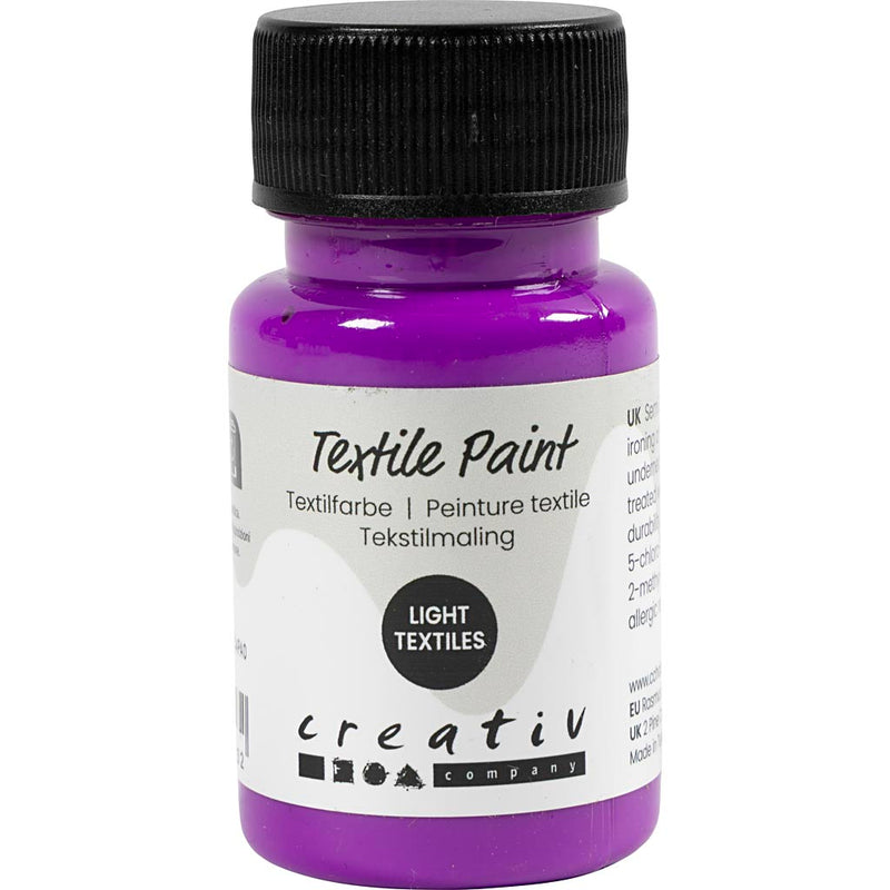 Load image into Gallery viewer, Http: www.cchobby.nl textielverf-semi-dekkend-neonpaars-50-ml-1-fles