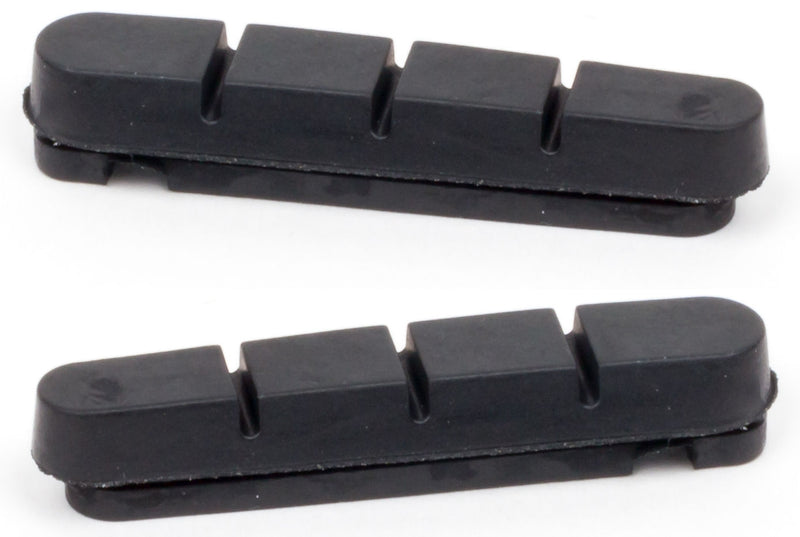 Load image into Gallery viewer, Road vervangings remschoenen Elvedes 55 mm voor Shimano cartridge V-brake (op kaart)