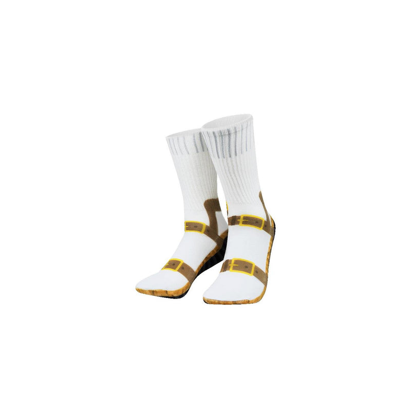 Afbeelding laden in galerijviewer, Paperdreams silly socks - sandal - polyester