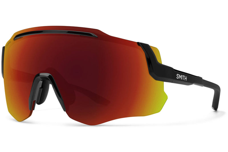 Load image into Gallery viewer, Smith Momentum bril black chromapop red mirror