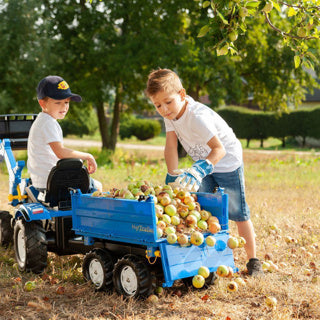 Load image into Gallery viewer, Rolly toys Aanhanger RollyMega trailer 88 x 47 x 45 cm blauw