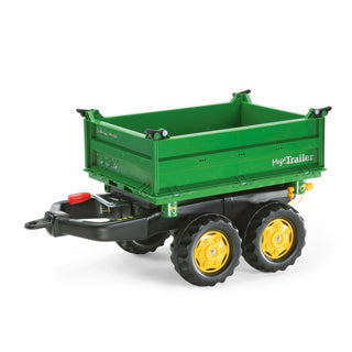 Afbeelding laden in galerijviewer, Rolly toys mega aanhanger - schaalmodel - groen