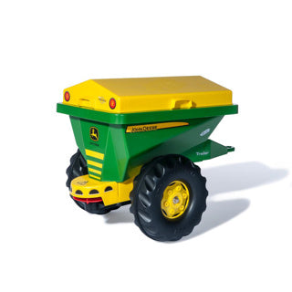 Load image into Gallery viewer, Rolly toys rollystreumax aanhangwagen john deere - groen