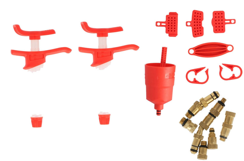 Load image into Gallery viewer, Edge ontluchtingsset schijfrem luxe - met metalen adapterset