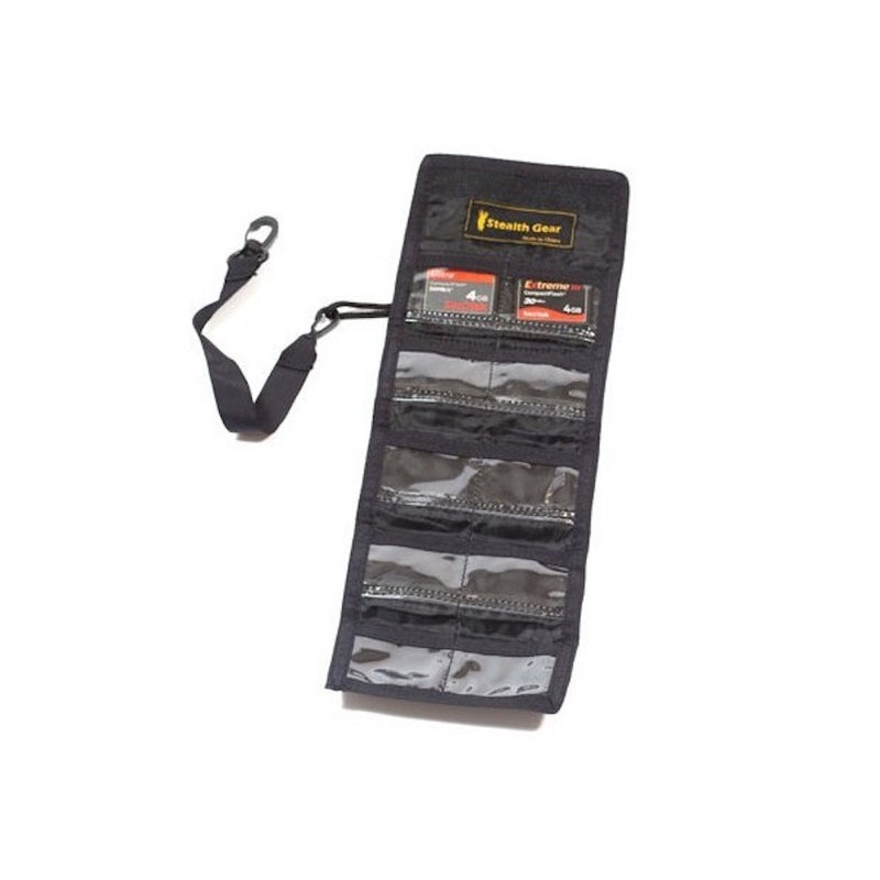 Load image into Gallery viewer, Stealth gear compact flash card opbergtas charcoal