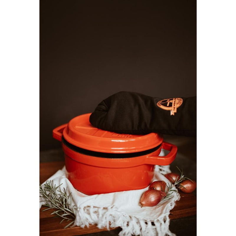 Load image into Gallery viewer, Solinger the windmill premium gietijzeren braadpan 2.5l oranje emaille