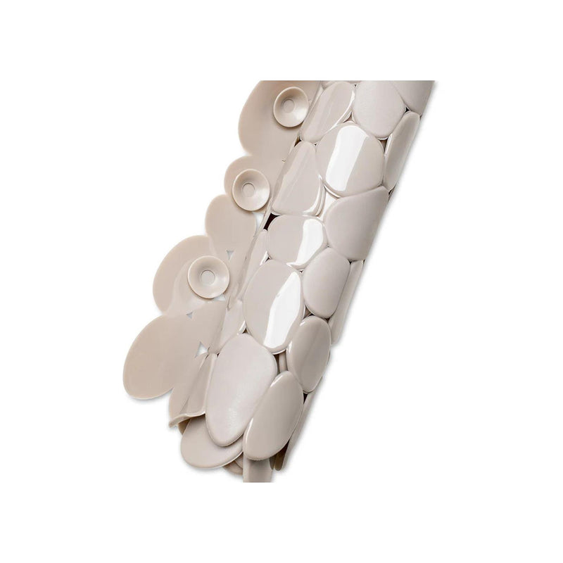 Load image into Gallery viewer, Wicotex badmat antislip stones 68x35cm taupe