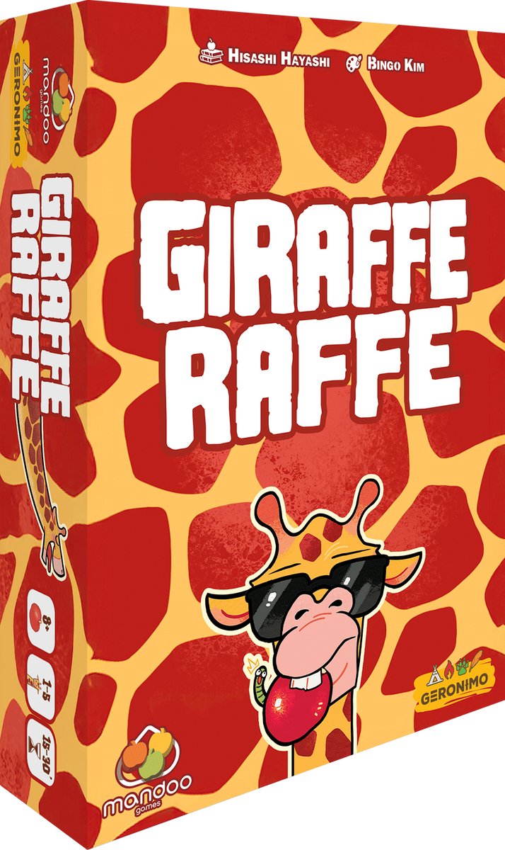 Load image into Gallery viewer, Geronimo games kaartspel giraffe raffe
