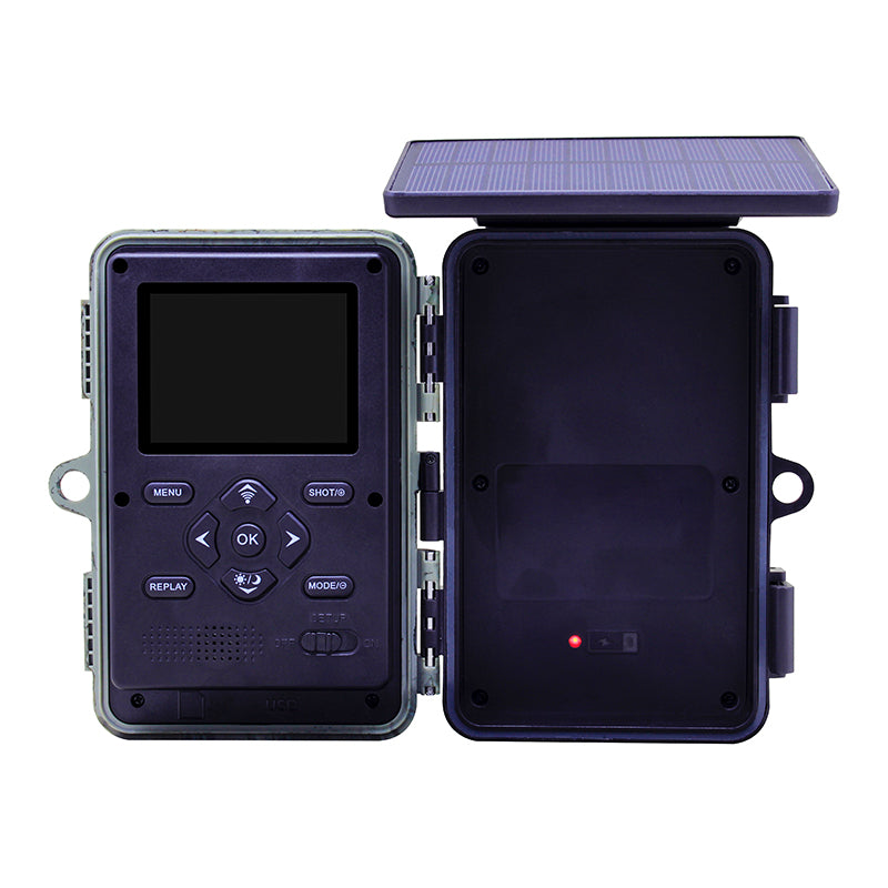 Load image into Gallery viewer, Stealth gear nightjar dual-cam solar 4k wifi wildcamera