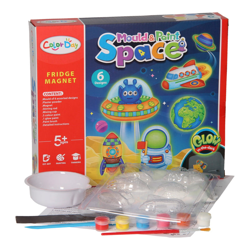 Load image into Gallery viewer, Gips gieten magneten - ruimte