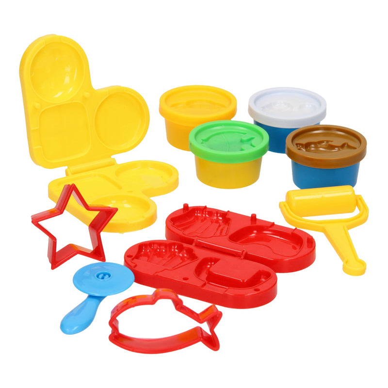 Load image into Gallery viewer, Kleiset fastfood - 4 kleipotjes - 10dlg.