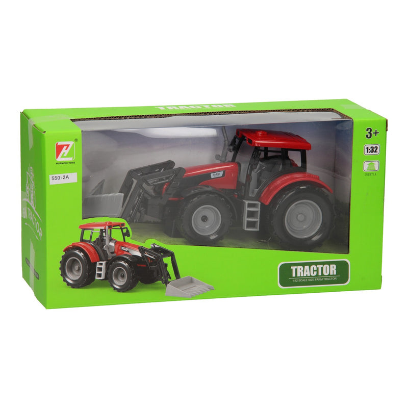 Load image into Gallery viewer, Tractor met voorlader 1:32