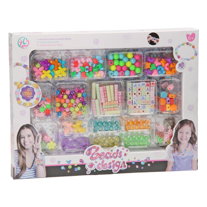 Load image into Gallery viewer, Gekleurde kralenset, 17dlg.