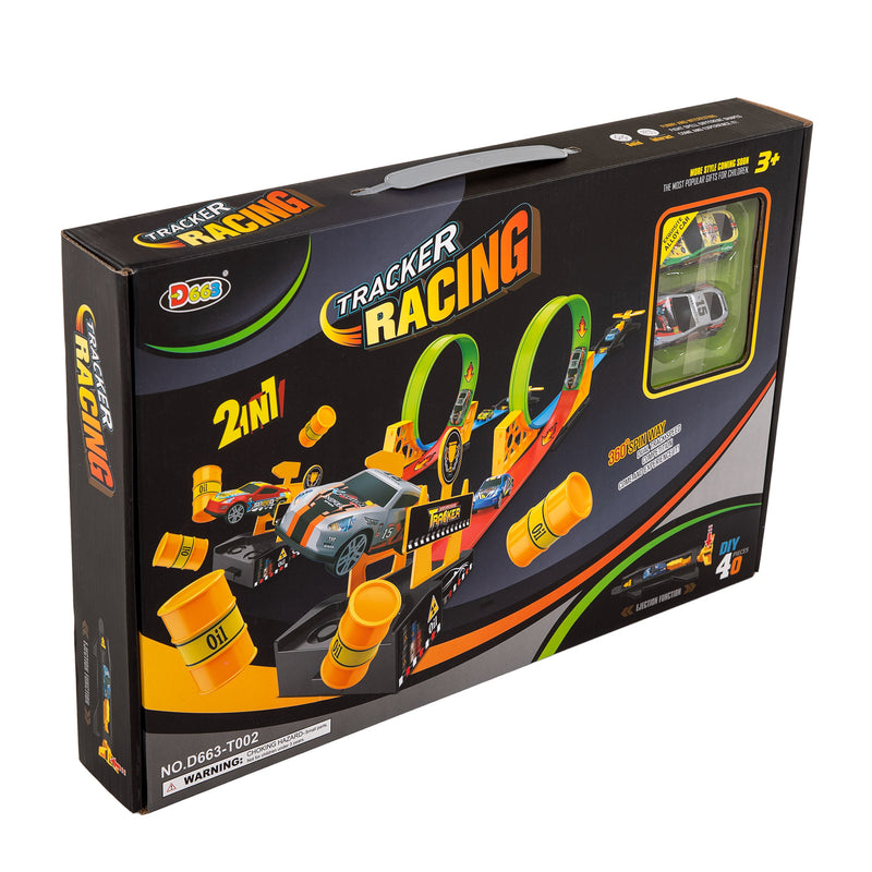Load image into Gallery viewer, Lobbes speelgoed bv duel lanceerset loopings racebaan