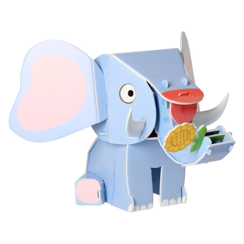 Afbeelding laden in galerijviewer, Bouwpakket 3d olifant
