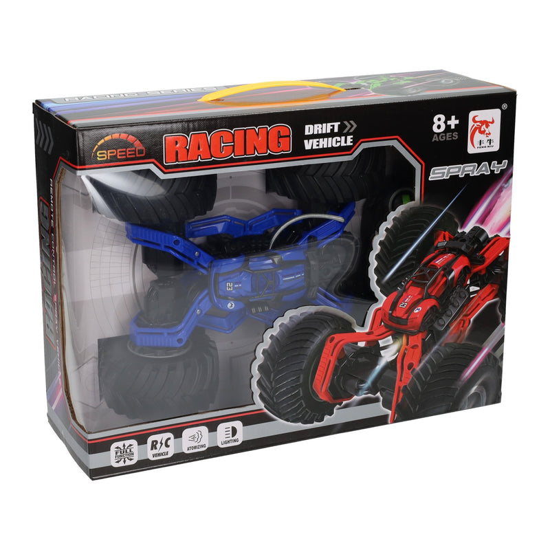 Load image into Gallery viewer, Rc auto met rookfunctie - blauw