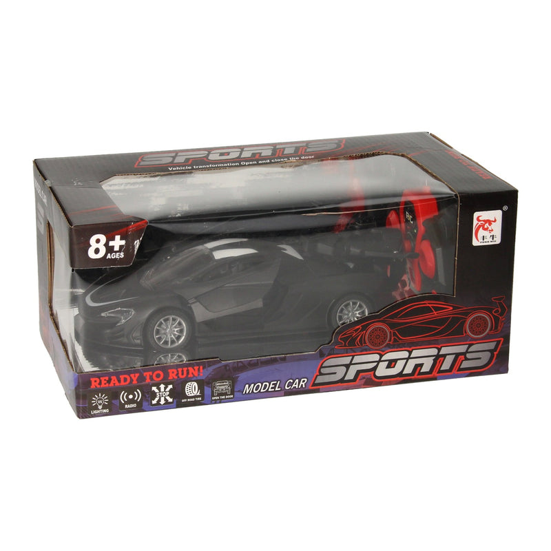 Load image into Gallery viewer, Rc sportwagen met stoomfunctie zwart