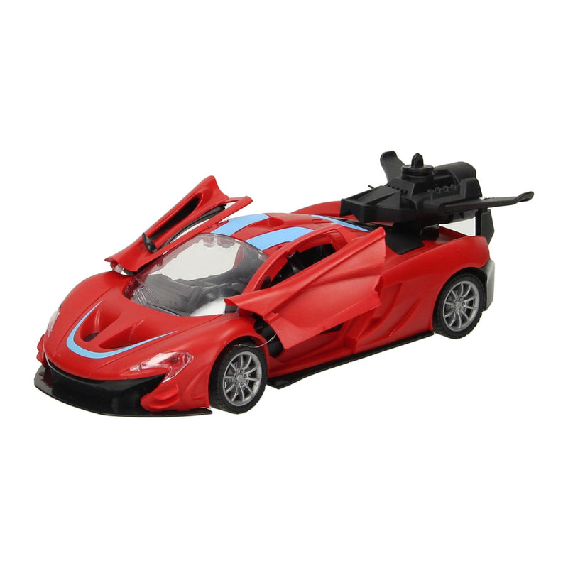Load image into Gallery viewer, Lobbes speelgoed bv rc sportwagen met stoomfunctie rood