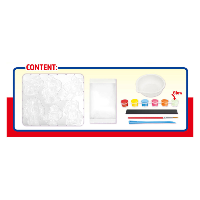 Load image into Gallery viewer, Gieten schilderen glow in the dark robots