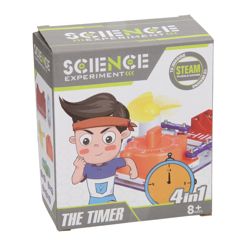 Load image into Gallery viewer, Science experiment de timer en zaklamp 2in1