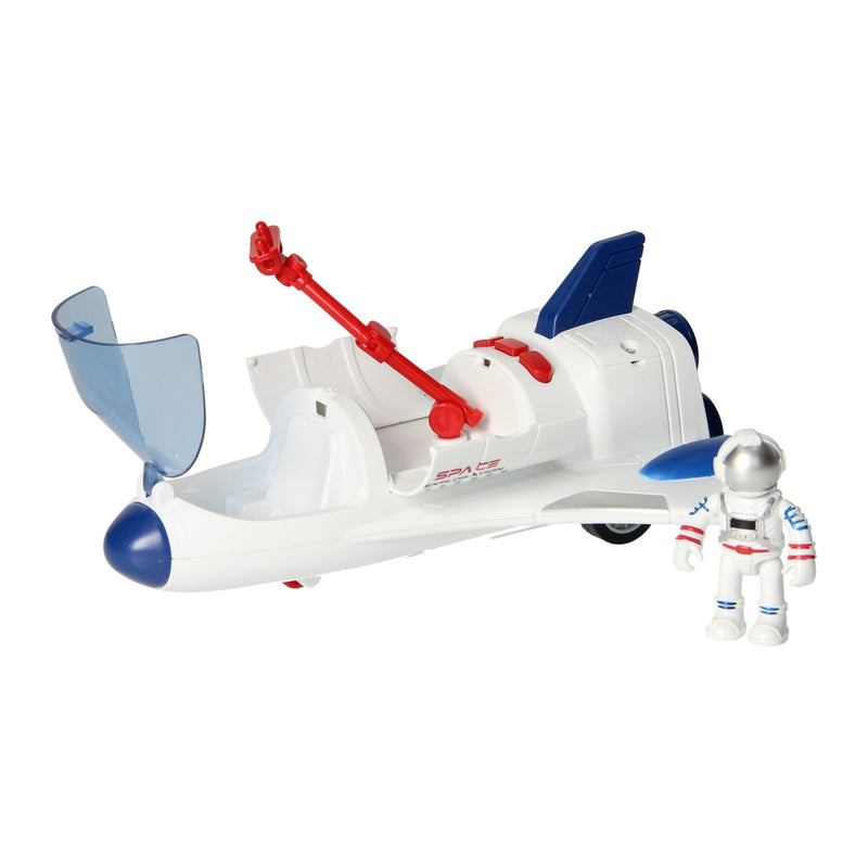 Load image into Gallery viewer, Frictie ruimte spaceshuttle met licht en geluid