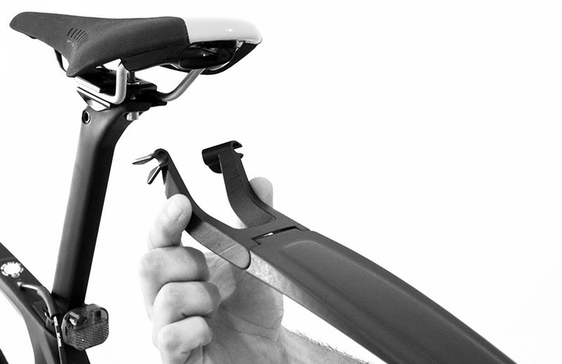 Load image into Gallery viewer, Polisport achterspatbord s-mud short op zadelbrug 16-29